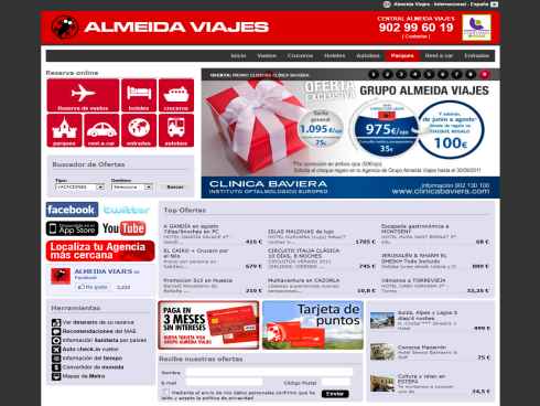 La web del Grupo Almeida Viajes obtiene el sello de 'Confianza Online'
